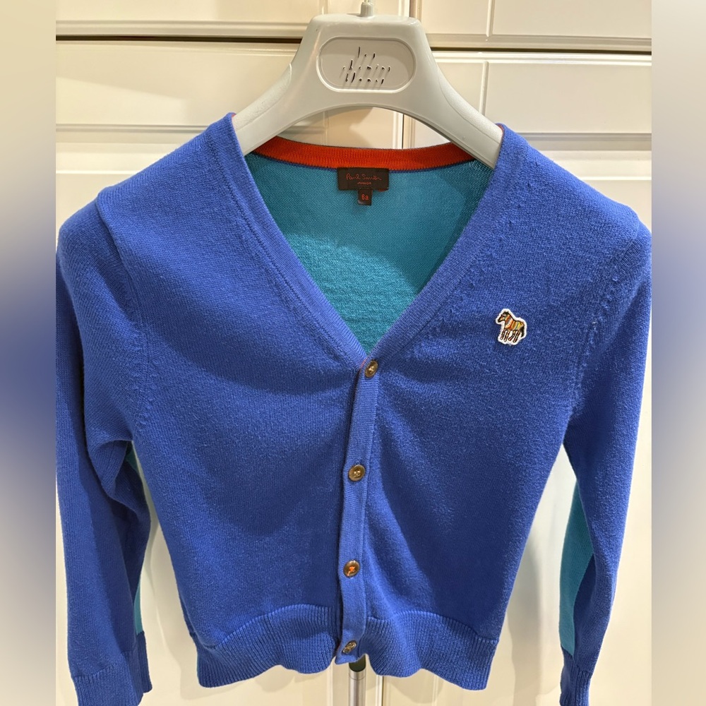 Paul Smith Junior Blue and Red Knitwear